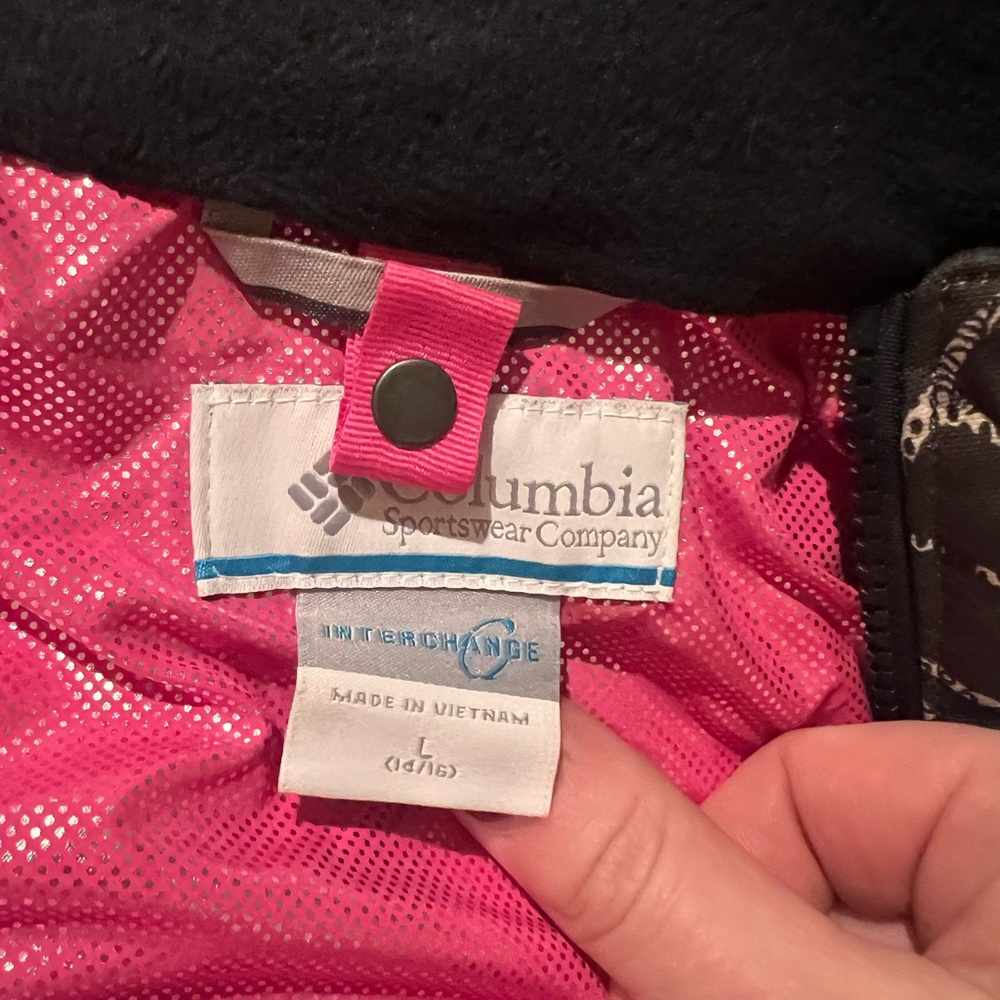 Girls Columbia Interchange Parka and Fleece Large 14/16 - Picture 4 of 7